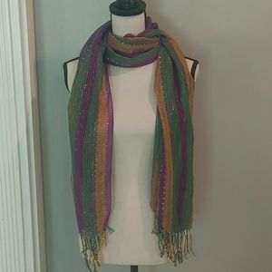 Mardi Gras Scarf